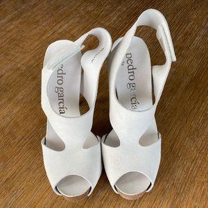 Pedro Garcia suede heels